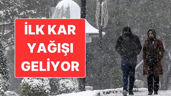 12 Ekim Hava Durumu: Mevsimin İlk Kar Yağışı Geliyor