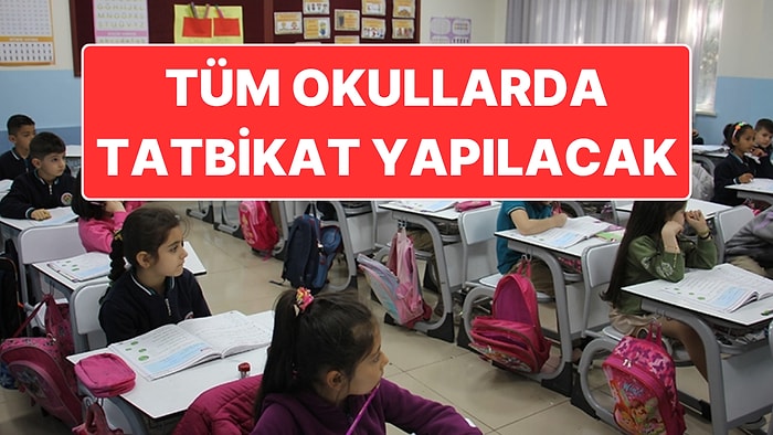 MEB Açıkladı: Pazartesi Günü Tüm Okullarda Tahliye Tatbikatı Yapılacak
