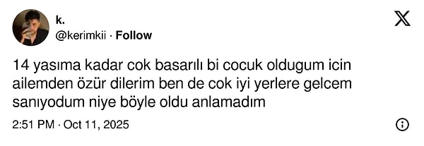 Lise ve sonrası...