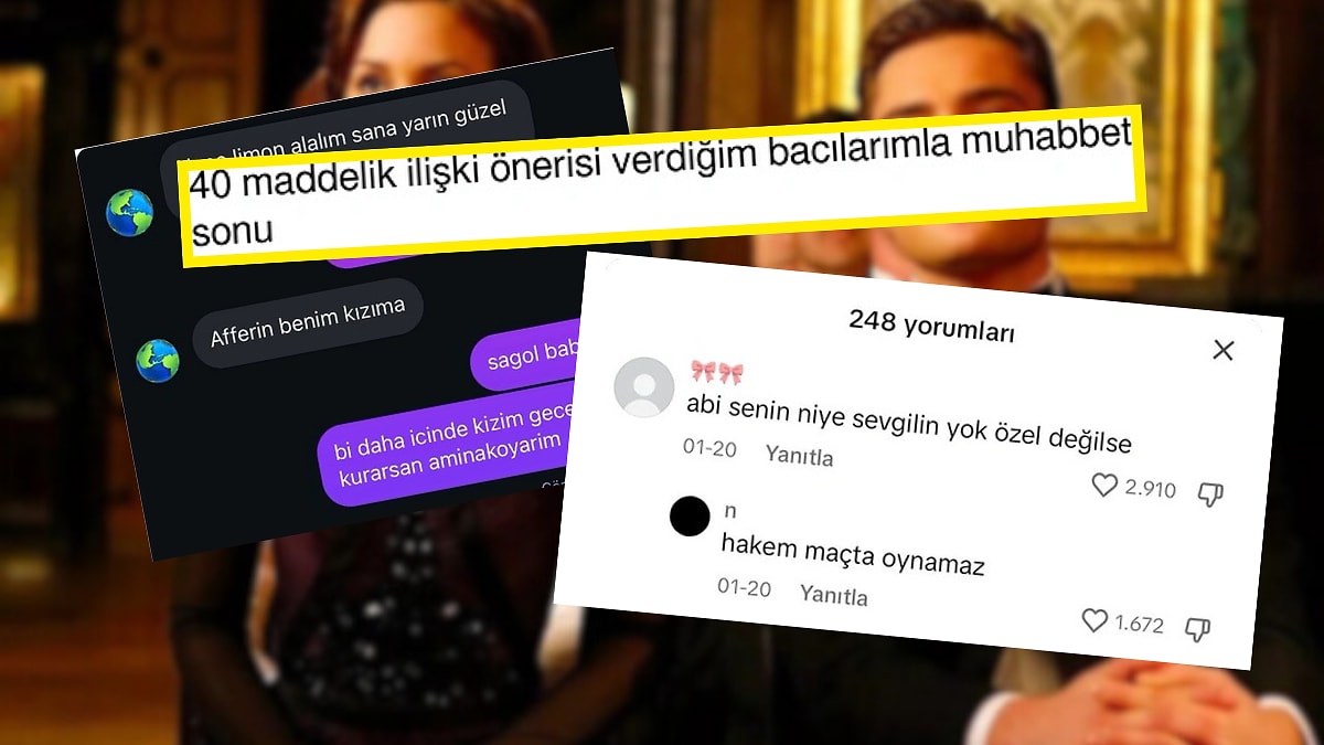 İlişkilerle İlgili Yaptıkları Tespitlerle Timeline&apos;da Romantik Komedi Filmi Havası Estiren Kişiler