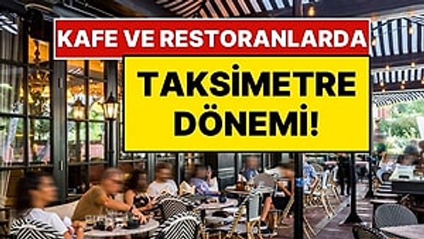 Restoran ve kafelerde menülere yapılan zamların ardından bazı işletmeler, sipariş vermeyen müşterilerden yarım saatte bir 50 TL “masa ücreti” alınmaya başladığı iddia edildi.
