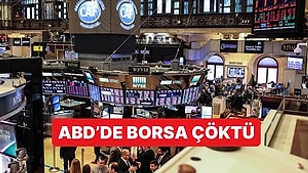 Dow Jones ve Nasdaq endeksleri 800 puanın üzerinde değer yitirdi.