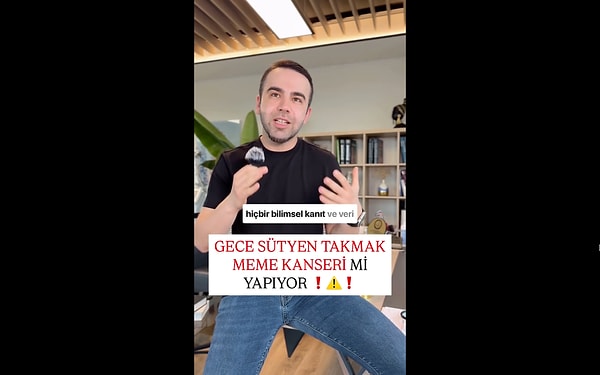 "Hiçbir bilimsel kanıt ve veri yok"