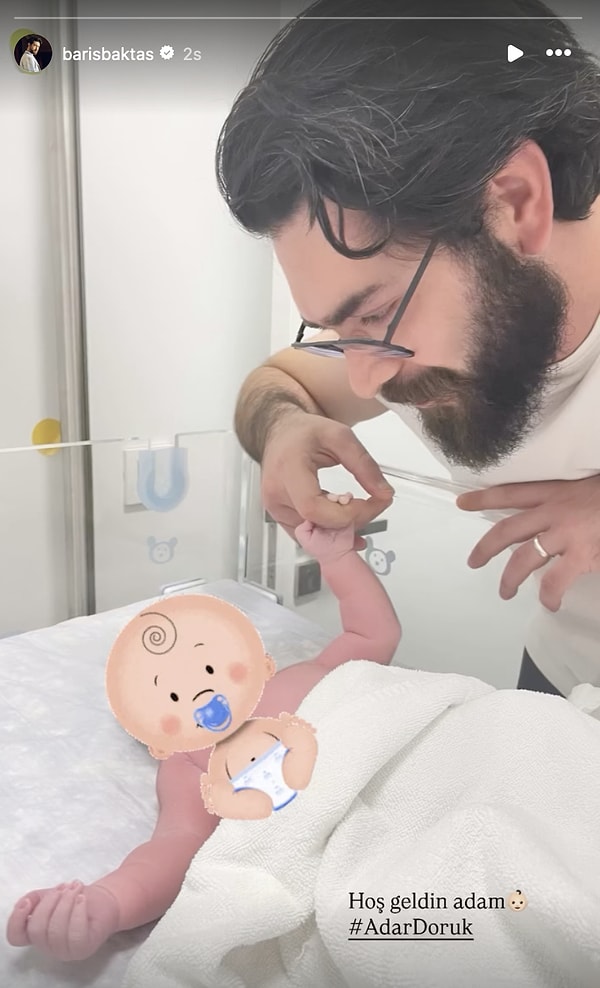 Asıl dikkat çeken detay ise Baktaş çiftinin oğulları için seçtiği isim oldu.