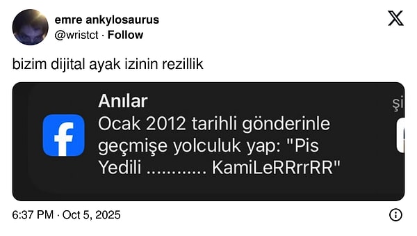 9. İyi ki Facebook geçmişe çok bakılmıyor 😅
