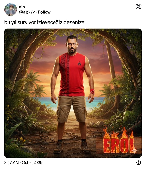 18. Gerçekten seni bekliyor olabiliriz Erol.