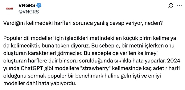 Kumru'ya Verdiğim Kelimedeki Harfleri Sorunca Yanlış Cevap Veriyor, Neden?