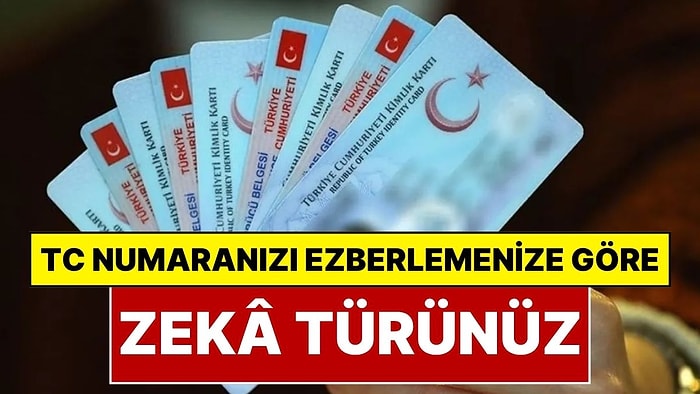 Yılların Efsanesi Yeniden Gündemde: T.C. Kimlik Numarasını Ezberleme Şekliniz Zekâ Tipinizi Ortaya Çıkarıyor