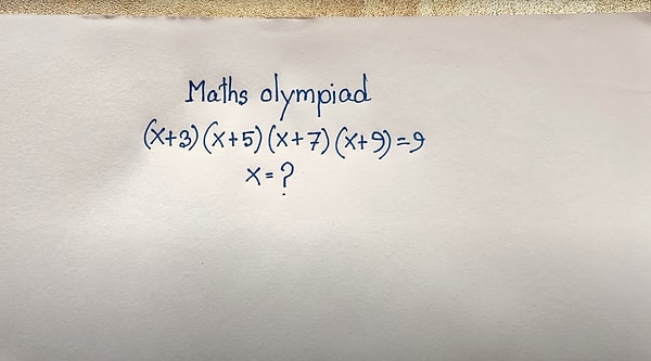 Harvard'ın giriş sınavlarında sorulan matematik sorularına hazır mısınız?