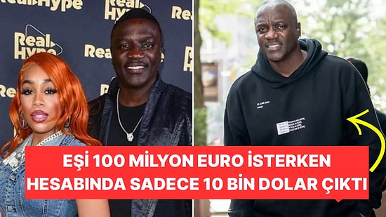 Nafakadan mı Kaçıyor? Dünyaca Ünlü Şarkıcı Akon'un Banka Hesabındaki Para Miktarı Herkesi Şaşırttı