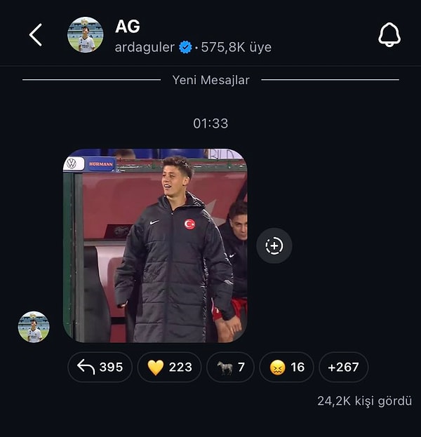Arda Güler must have enjoyed the jokes since he also shared the coat in his own group.