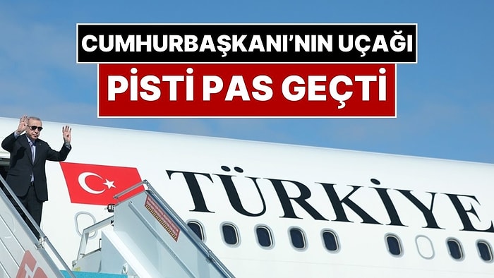 Cumhurbaşkanı Erdoğan'ı Mısır'a Götüren Uçak Pisti Pas Geçti, Kızıldeniz Üzerinde Dolaştı