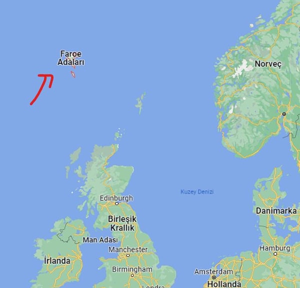 Faroe Adaları coğrafya konusunda en iddialı kişilerin bile bilemeyeceği bir ada ülkesi.