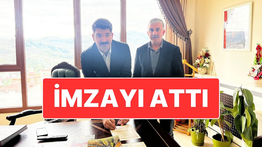Ordu’da Bir İlginç Transfer: İlçenin Kaymakamı İlçenin Takımı ile Sözleşme İmzaladı