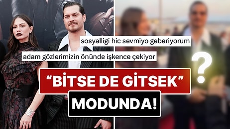 Cannes'da Boy Gösteren Çağatay Ulusoy'un Demet Özdemir'e Mesafeli Tavırları ve Mimikleri X'te Gündem Oldu