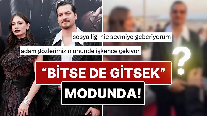 Cannes'da Boy Gösteren Çağatay Ulusoy'un Demet Özdemir'e Mesafeli Tavırları ve Mimikleri X'te Gündem Oldu