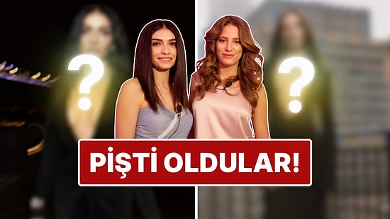 Pişti Oldular: Serenay Sarıkaya'nın Siyah Derin Göğüs Dekolteli Elbisesini Bu Sefer Hazar Ergüçlü Giydi!