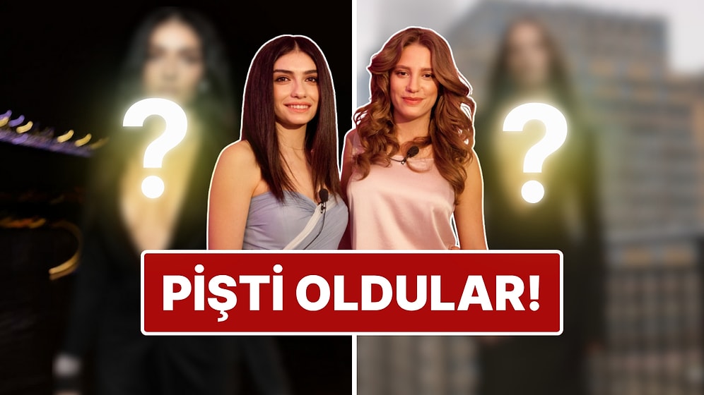 Pişti Oldular: Serenay Sarıkaya'nın Siyah Derin Göğüs Dekolteli Elbisesini Bu Sefer Hazar Ergüçlü Giydi!