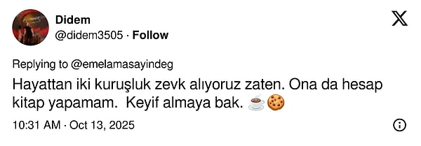 Bu hesaba hak verenler kadar...