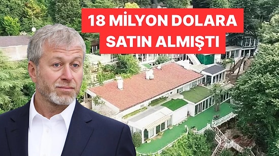 Rus Milyarder Roman Abramoviç'in İstanbul Üsküdar'daki Villası Havadan Görüntülendi