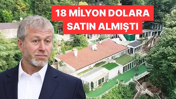 Rus Milyarder Roman Abramoviç'in İstanbul Üsküdar'daki Villası Havadan Görüntülendi