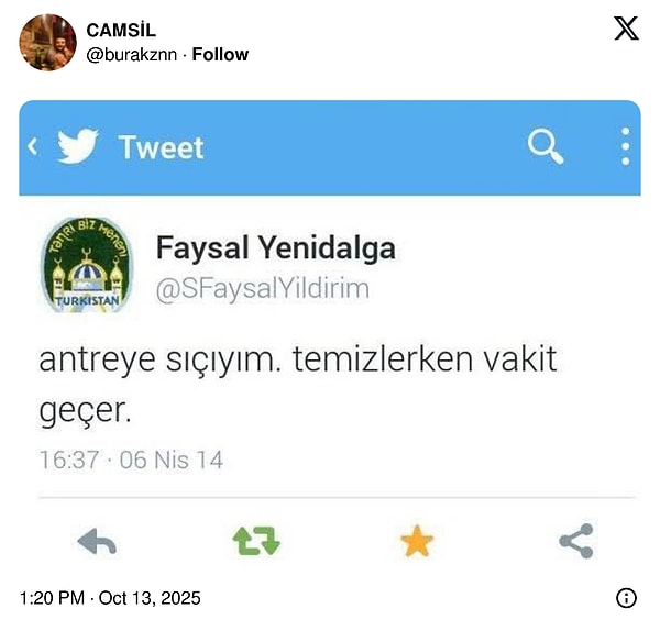 Şerif Faysal unutulmadı.