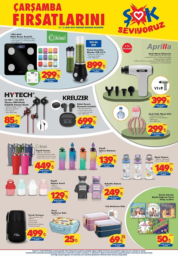 Kiwi Akıllı Dijital Banyo Baskülü 299 TL