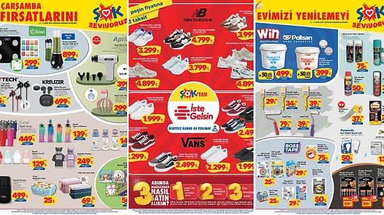 ŞOK'a New Balance Ayakkabılar Geliyor! 15 Ekim 2025 ŞOK Aktüel Ürünler Kataloğu