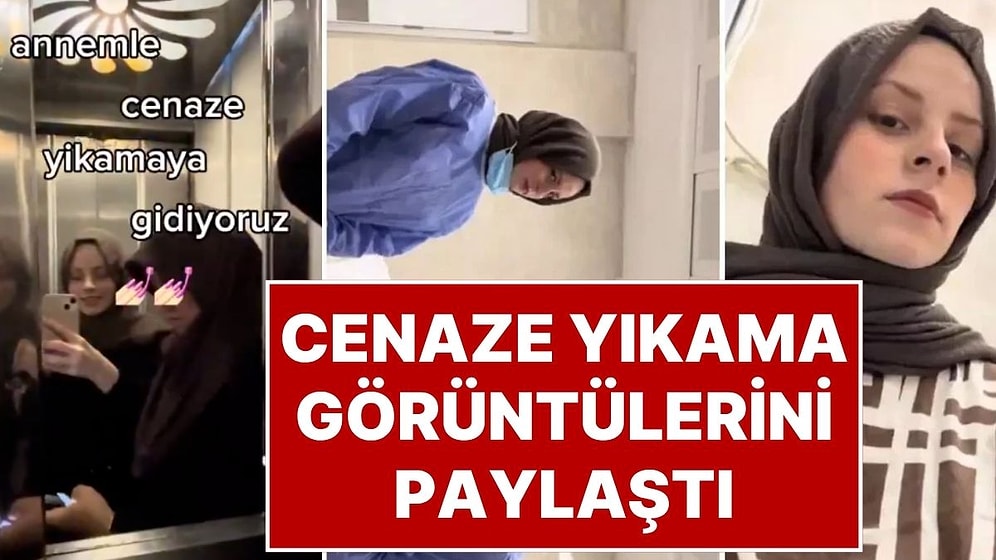 Gassal Olan Annesiyle Cenaze Yıkamaya Giden Kız O Anları Paylaştı