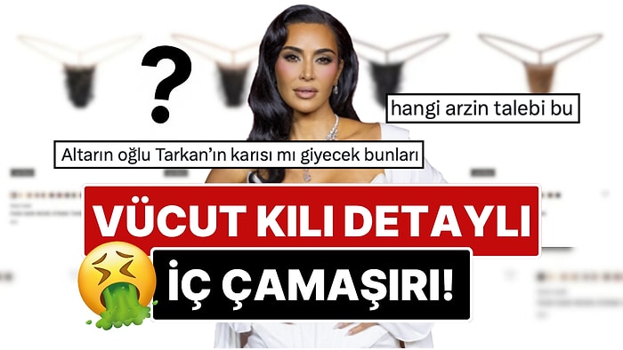 Stokları Tükenmiş: Vücut Kılı Detaylı İç Çamaşırını Satışa Sunan Kim Kardashian'ın Yeni Ürünü Mide Bulandırdı!