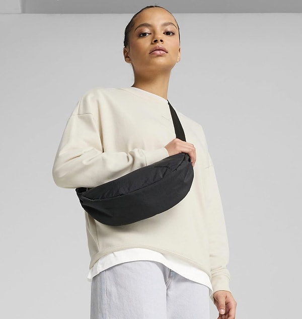PUMA HER Half Moon Bag,Shell