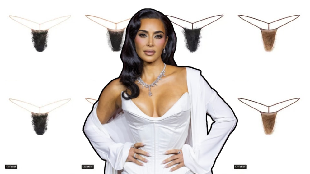 Kim Kardashian's New Bodysuit with Body Hair Detail Goes Viral!
