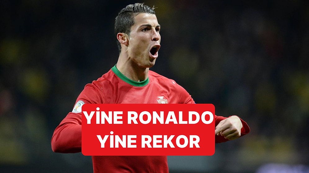 Cristiano Ronaldo Gollerine de Rekorlara da İmza Atmaya Devam Ediyor