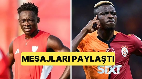 Akor Adams, Victor Osimhen'le Yazışmalarını Paylaşarak Desteğini Gösterdi
