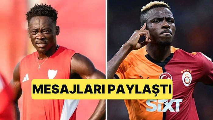 Akor Adams, Victor Osimhen'le Yazışmalarını Paylaşarak Desteğini Gösterdi