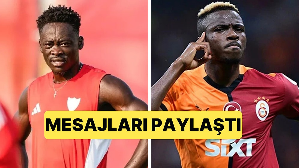 Akor Adams, Victor Osimhen'le Yazışmalarını Paylaşarak Desteğini Gösterdi