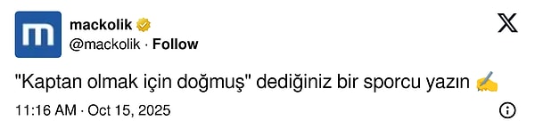 Her şey bu tweetle başladı: