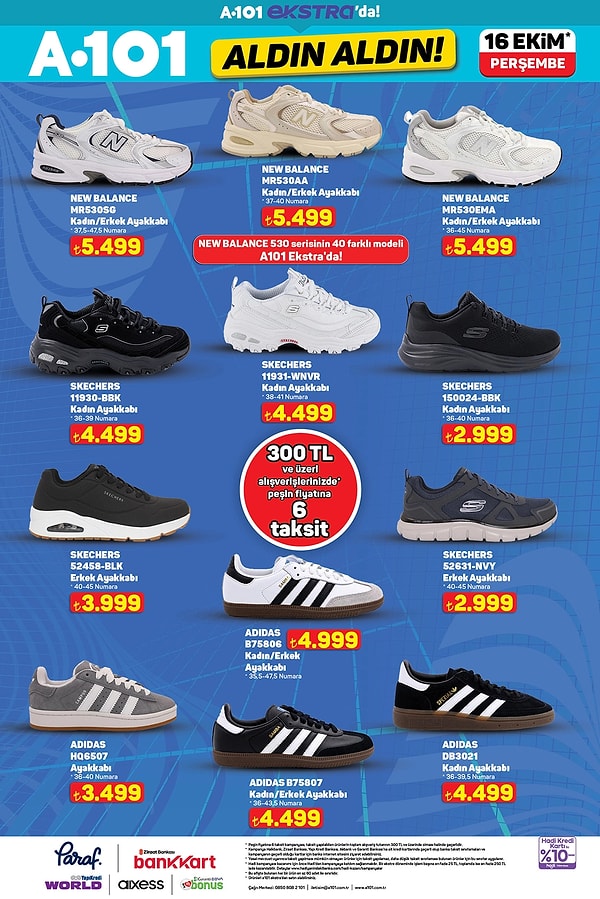 New Balance ve Skechers Ayakkabılar