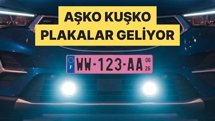 Fransa'da Araç Plakalarında Köklü Değişikliğe Gidiliyor