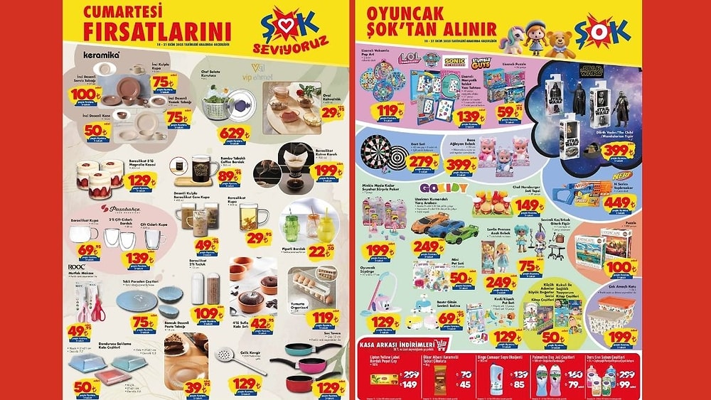 ŞOK'a Star Wars Figürleri Geliyor! 18 Ekim 2025 ŞOK Aktüel Ürünler Kataloğu