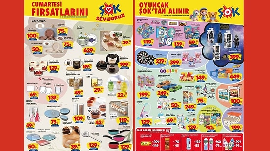 ŞOK'a Star Wars Figürleri Geliyor! 18 Ekim 2025 ŞOK Aktüel Ürünler Kataloğu
