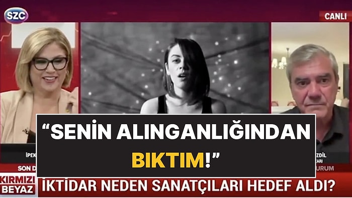 Sözcü TV'de Canlı Yayına Katılan Yılmaz Özdil, Sunucu İpek Özbey'e Sinirlendi: "Ben Sözcü Personeliyim!"