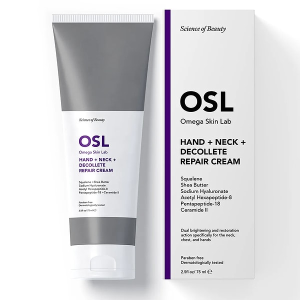 Osl Omega Skin Lab Hand + Neck + Decollete Repair Cream