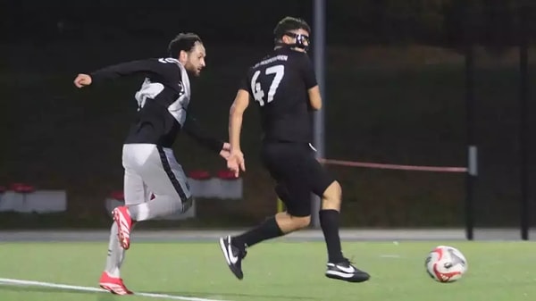 A football match played in the amateur league in Germany on Sunday has made history.