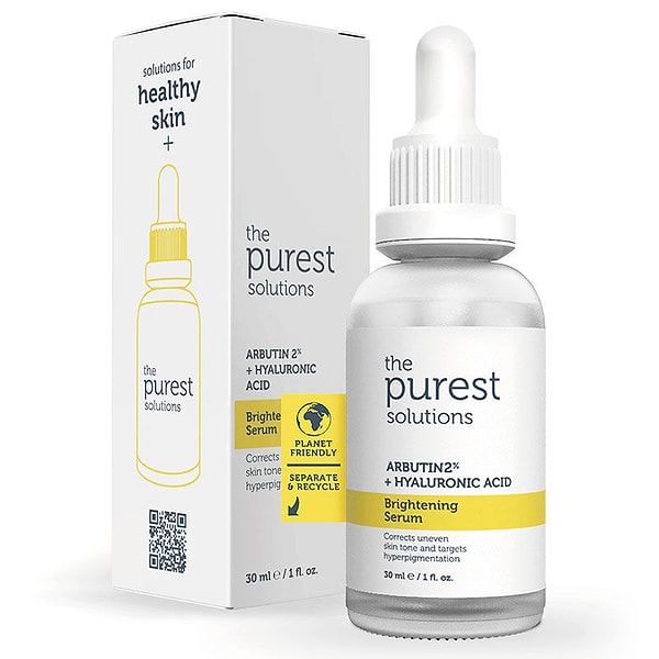 The Purest Solutions Arbutin 2% + Hyaluronic Acid Brightening Serum