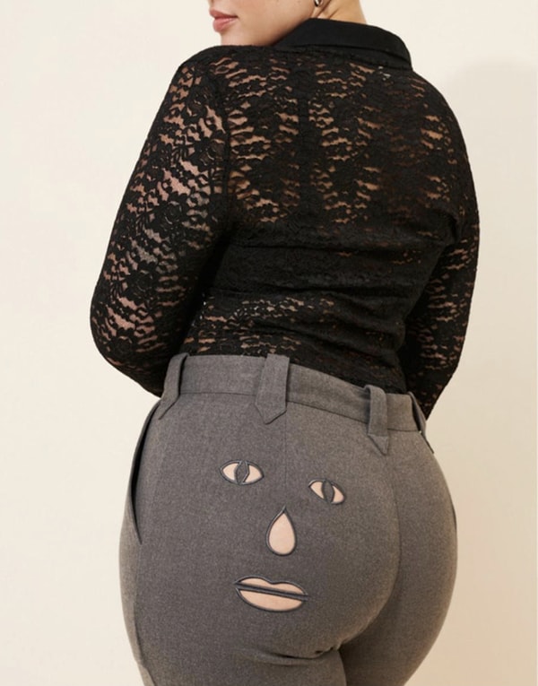 3. Hava aldıran pantolon!