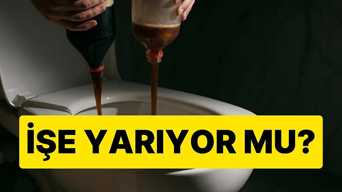 Uzmanlar Açıkladı: Kola ile Tuvalet Temizlenir mi?