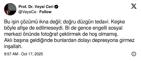 Bir doktorun görüşü şöyle;