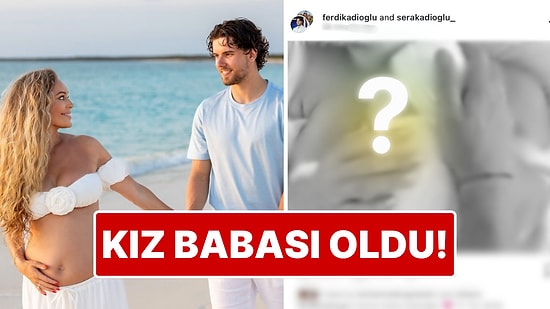 İlk Fotoğraf Geldi: Milli Futbolcu Ferdi Kadıoğlu Kızını Kucağına Aldı!