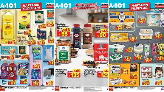 18 - 24 Ekim 2025 A101 Haftanın Yıldızları Kataloğu